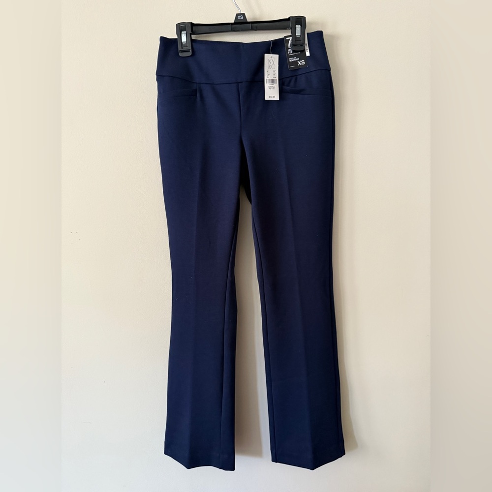 Pull-On Bootcut Pants